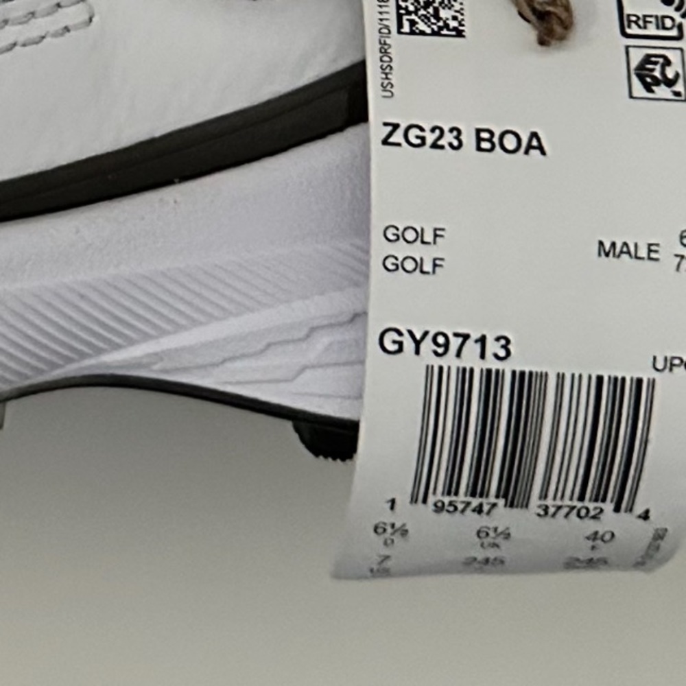 Adidas zg23 boa lightstrike golf shoe - Picture 6 of 7
